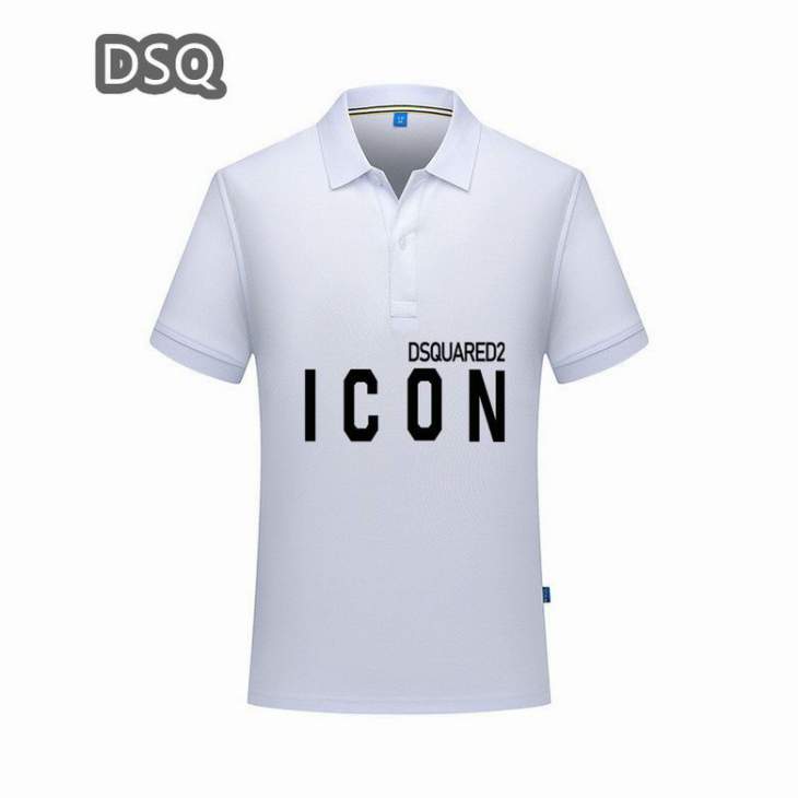 Picture of Dsquared2 Polo Shirts Short _SKUDSQShortPolom-3xl25t0128217